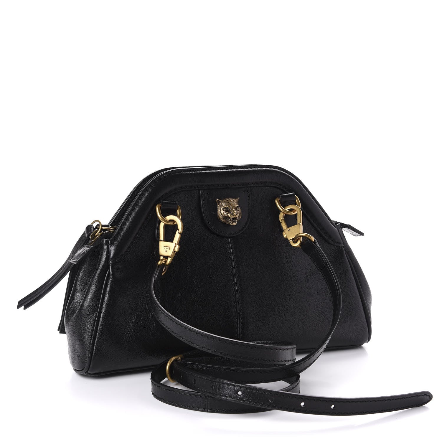 Gucci Calfskin Small Re(Belle) Crossbody Bag Black 3 of 10