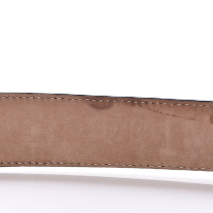 Gucci Guccissima Signature Interlocking G 40mm Belt 85 34 Black 7 of 12