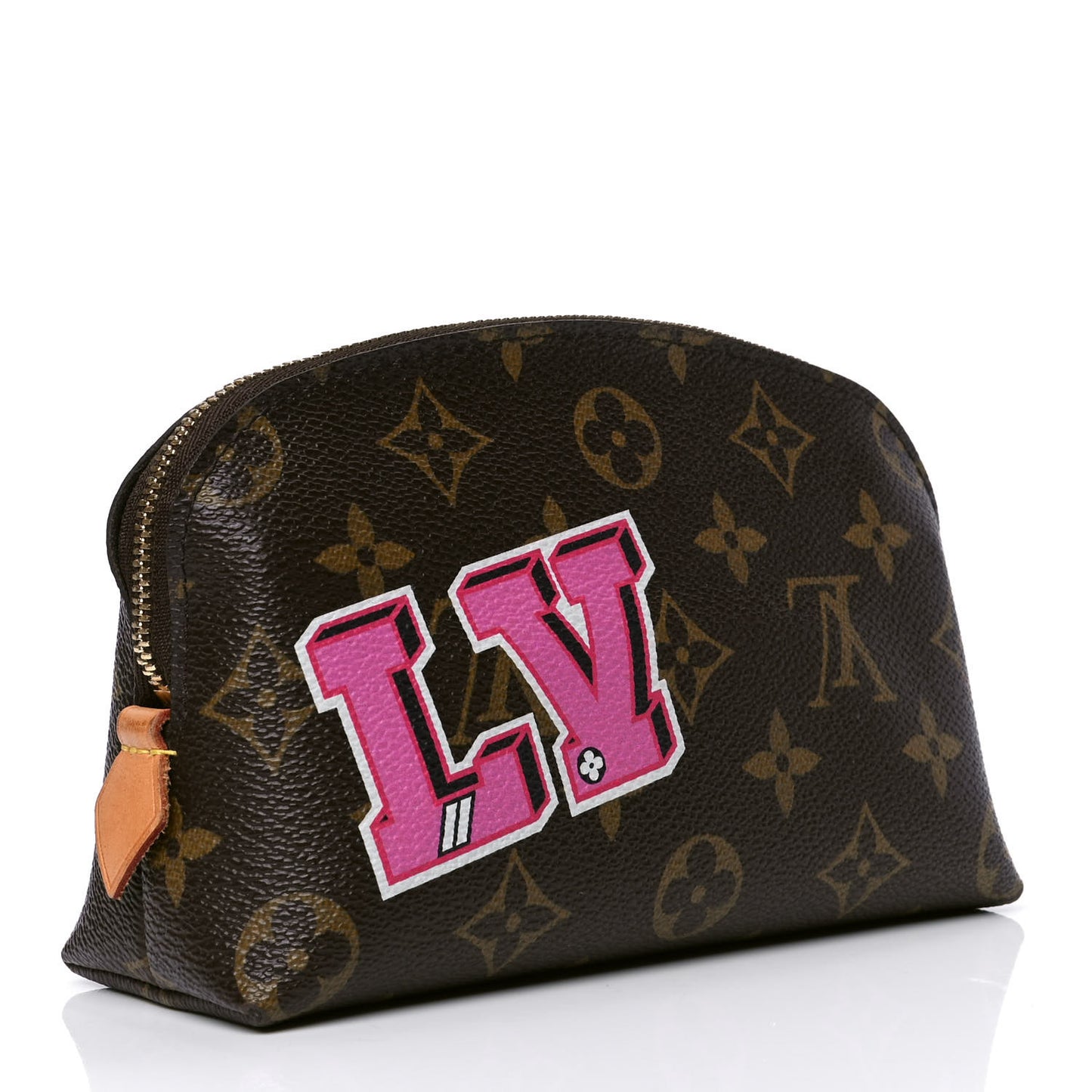Monogram Patches Cosmetic Pouch PM