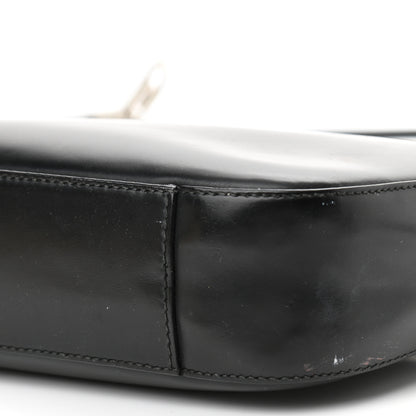 Gucci Calfskin Interlocking G Shoulder Bag Black 10 of 12