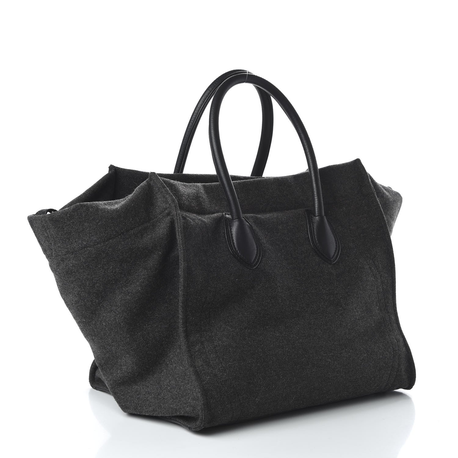 Celine Felt Medium Phantom Luggage Grey 3 of 9