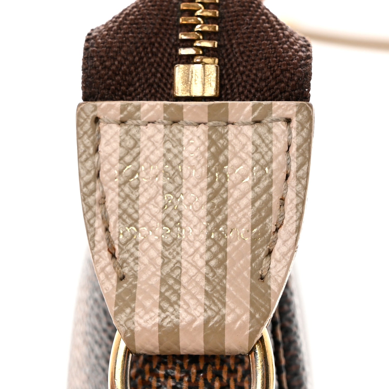 Louis Vuitton Damier Ebene Trunks and Locks Mini Pochette Accessories 7 of 8