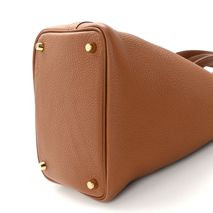 Hermes Taurillon Clemence Picotin Lock 18 PM Gold 11 of 11