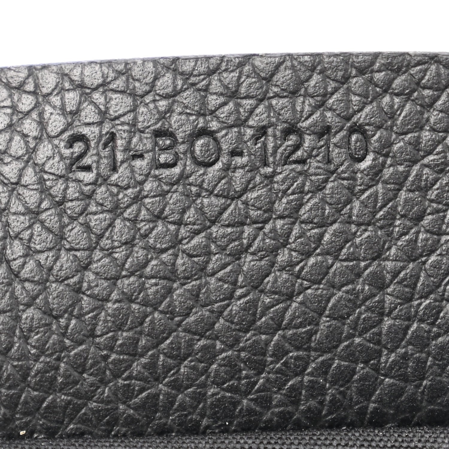 Christian Dior Grained Calfskin Oblique Mini Saddle Messenger Black 7 of 13