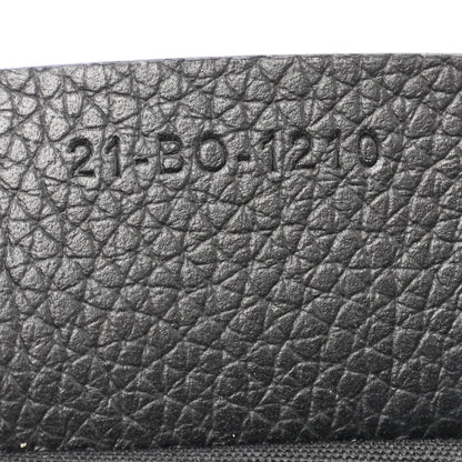 Christian Dior Grained Calfskin Oblique Mini Saddle Messenger Black 7 of 13