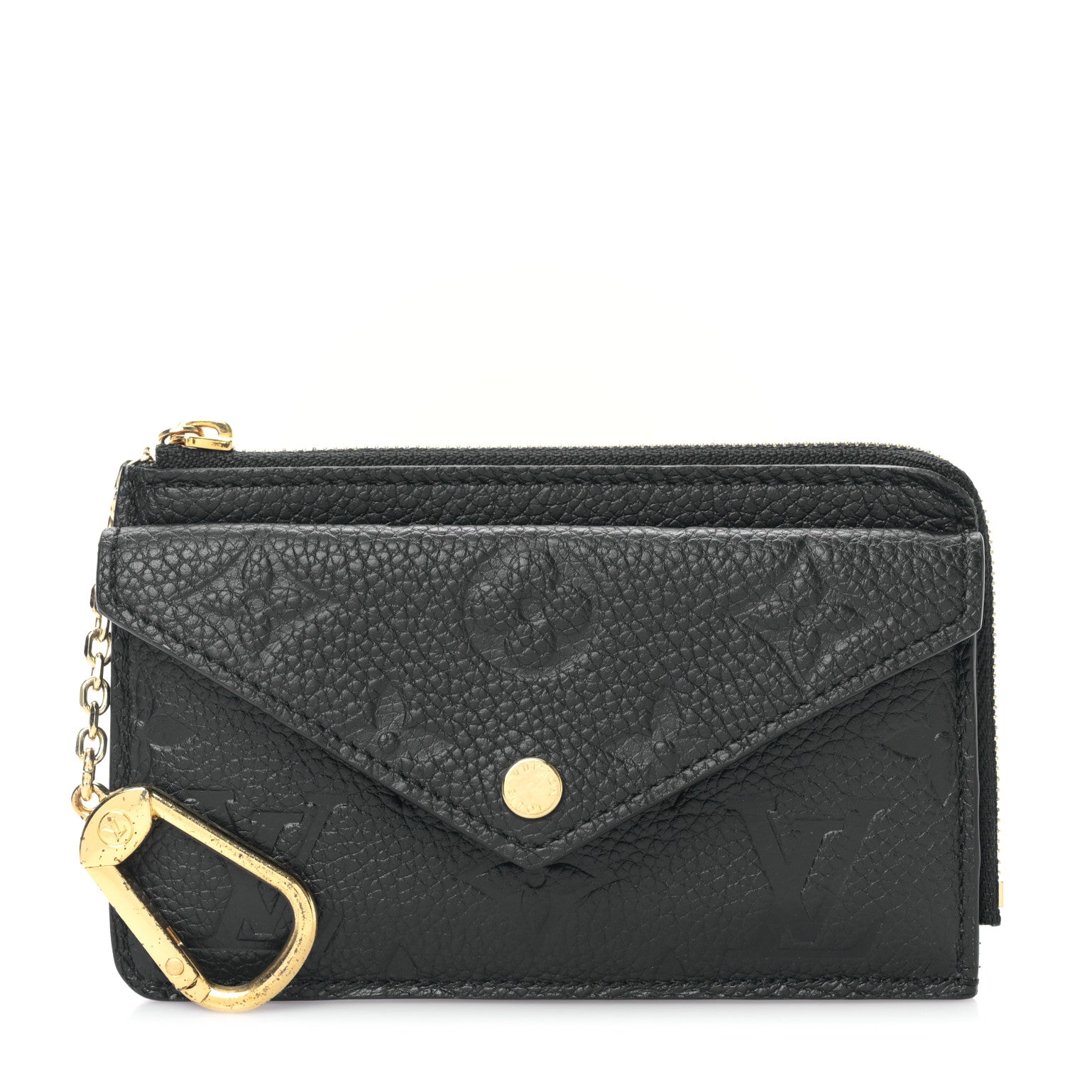 Louis Vuitton Empreinte Recto Verso Card Holder Black 1 of 8
