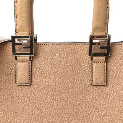 Fendi Cuoio Romano Selleria Medium FF Tote Miele Scuro 9 of 9