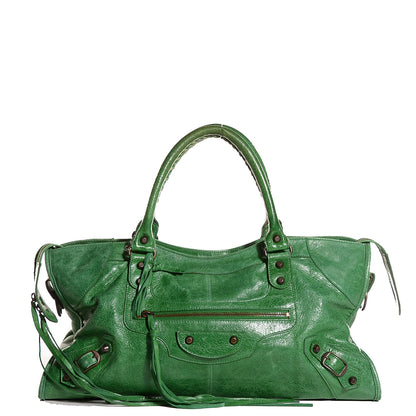 Balenciaga Chevre Classic Hardware Part Time Vert Gazon 1 of 16