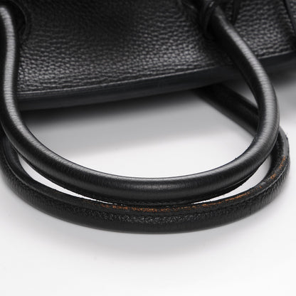 Hermes Taurillon Clemence Birkin 35 Black 25 of 26