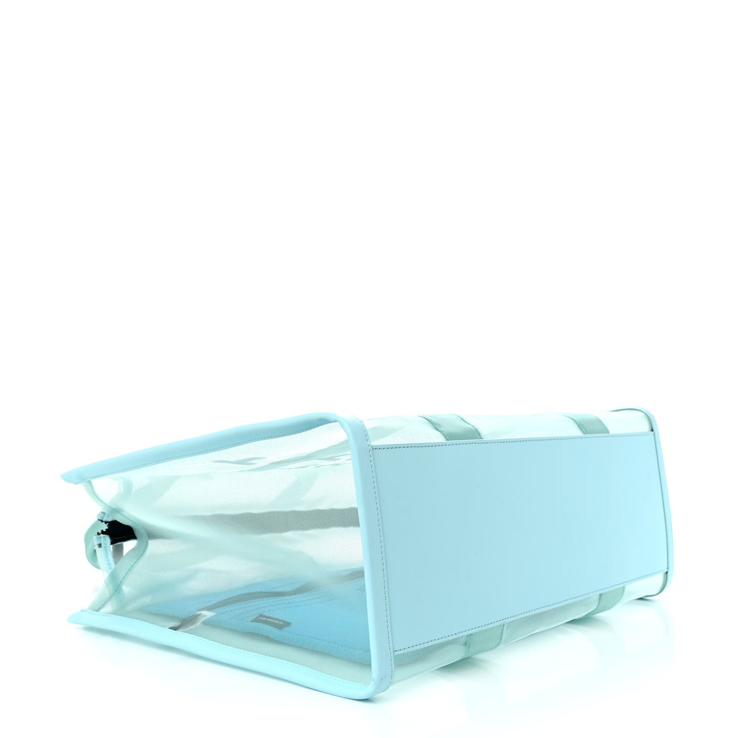 Nylon The Mesh Large Tote Bag Pale Blue