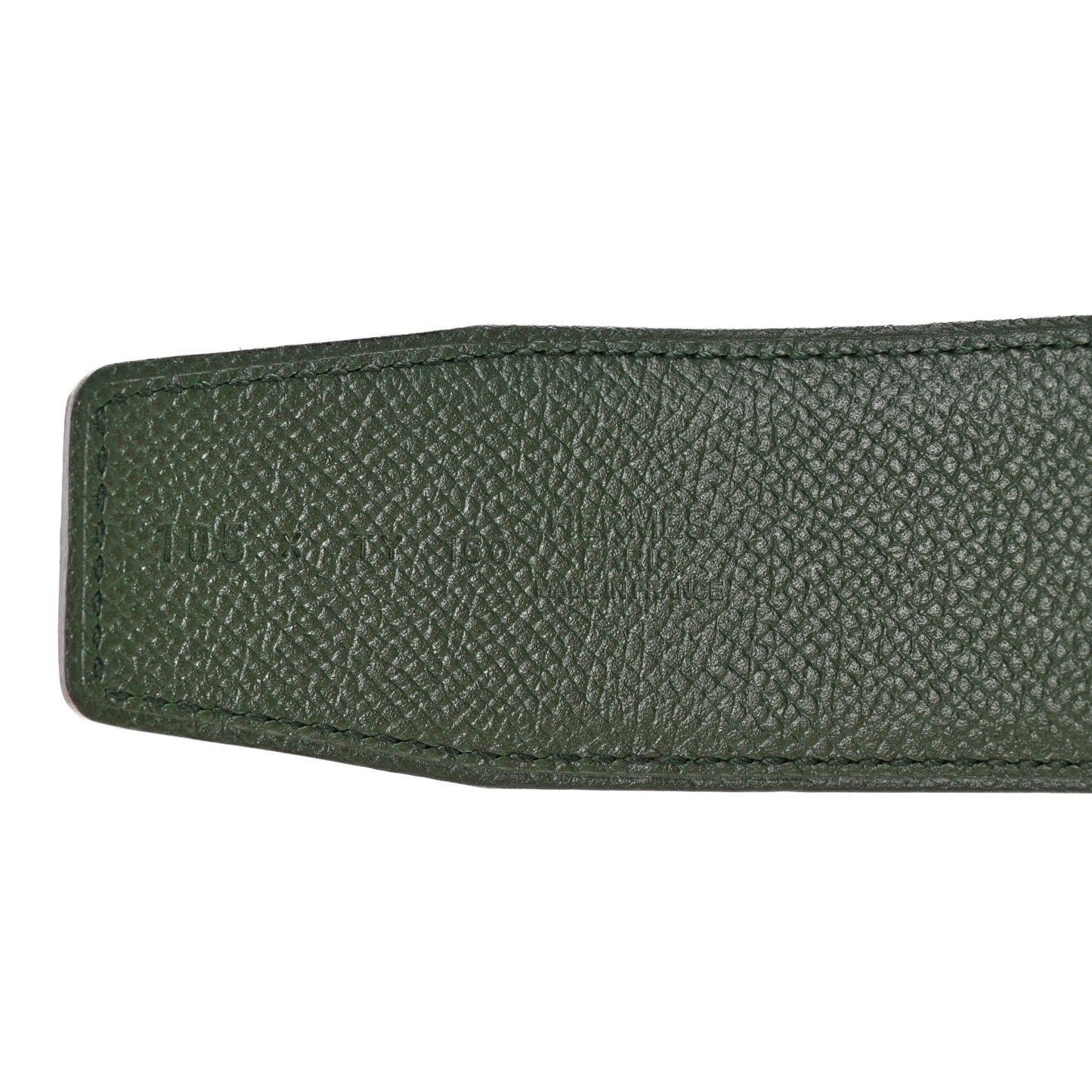 Epsom 42mm Constance 2 H Belt 105 Black Vert Anglais