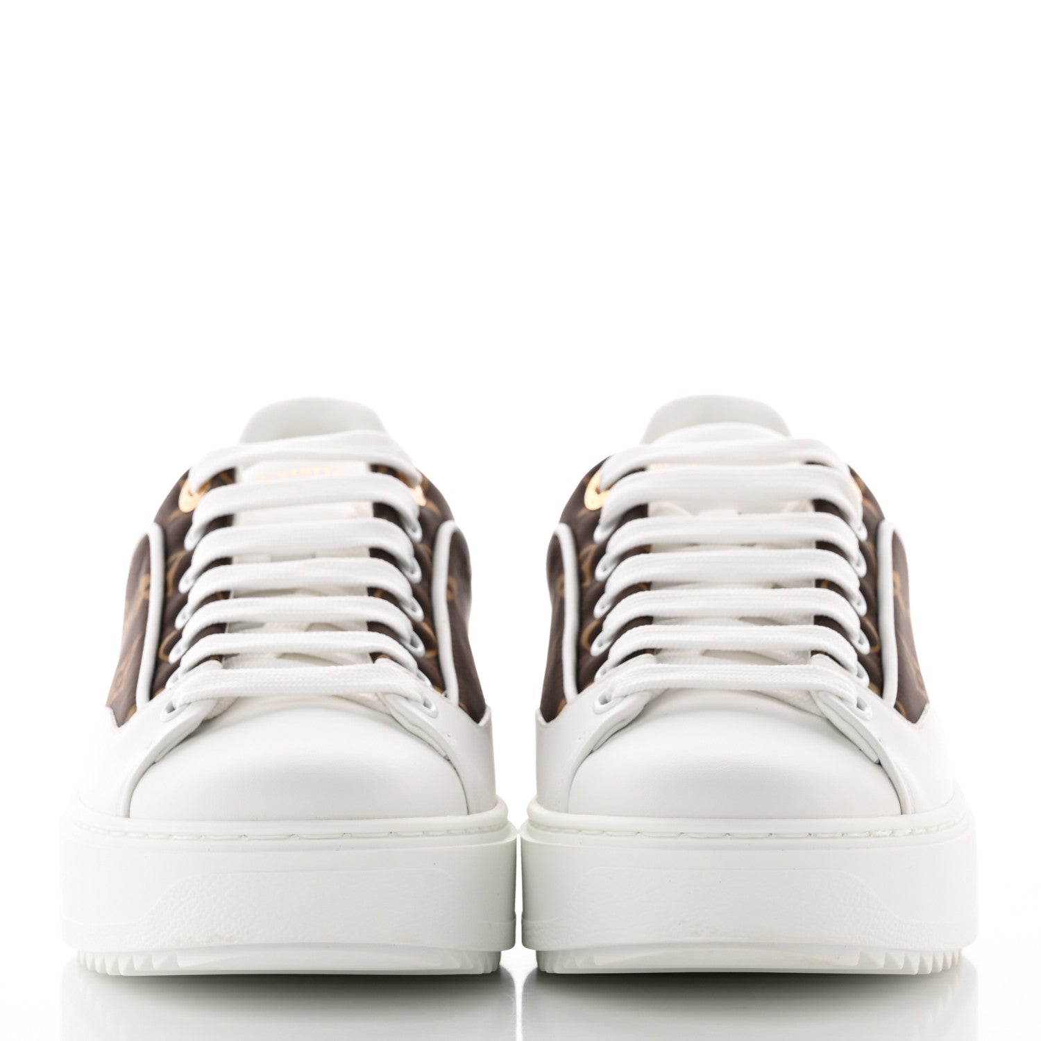 Louis Vuitton Monogram Nylon Time Out Sneakers 38 2 of 14