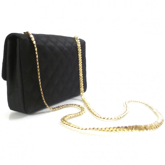 Satin Quilted Evening Bag