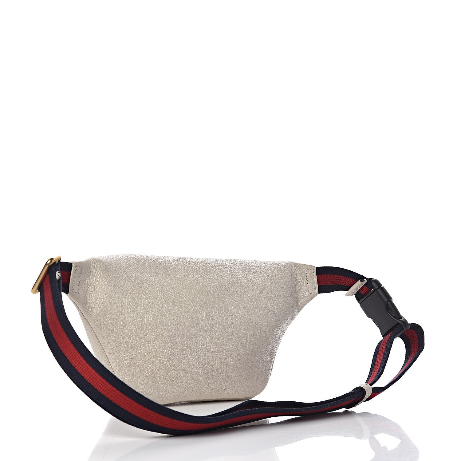 Gucci Grained Calfskin Small Logo Belt Bag White 3 of 10