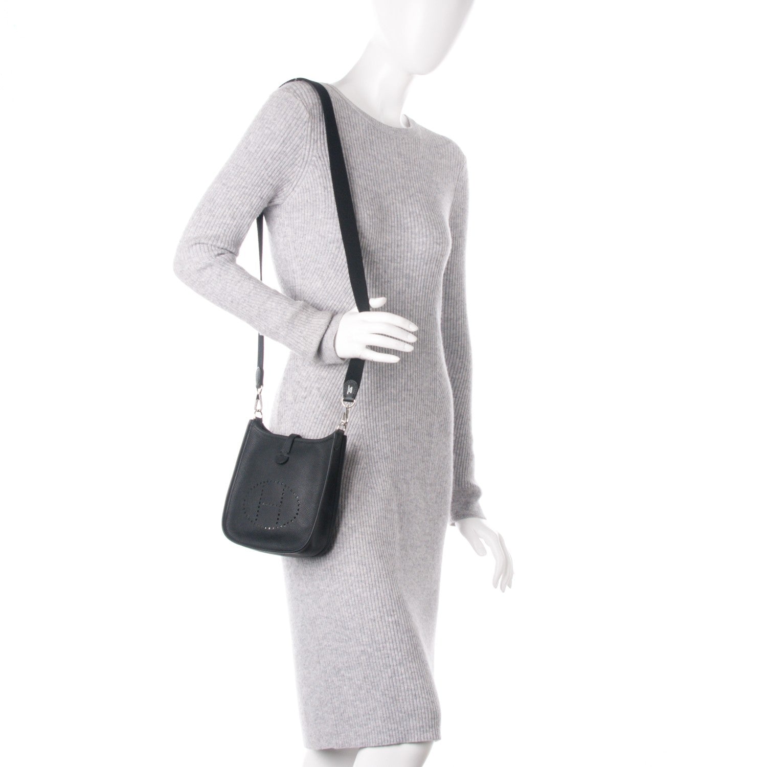 Hermes Epsom Evelyne TPM Black 2 of 7