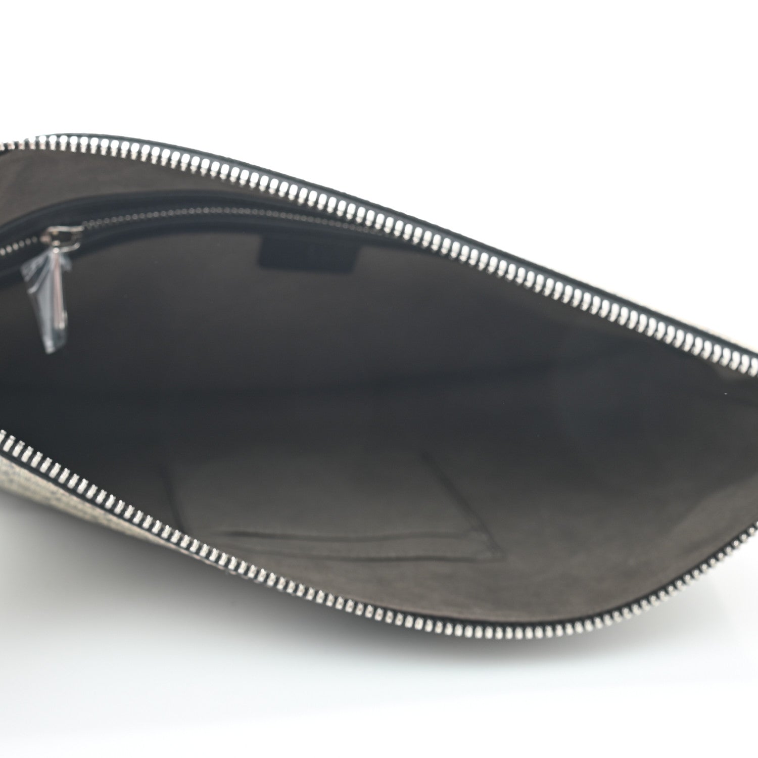Gucci GG Supreme Monogram Mens Wristlet Black 5 of 7