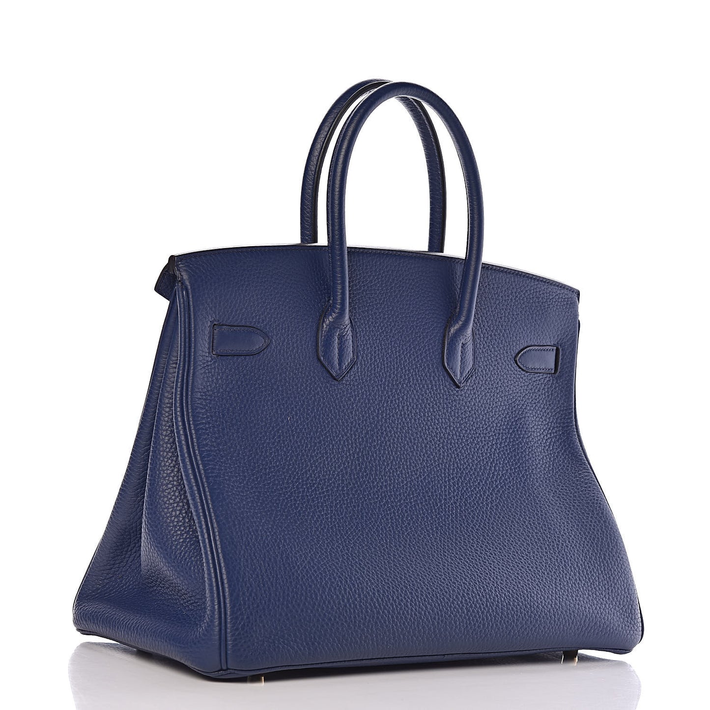 Taurillon Clemence Birkin 35 Bleu Saphir