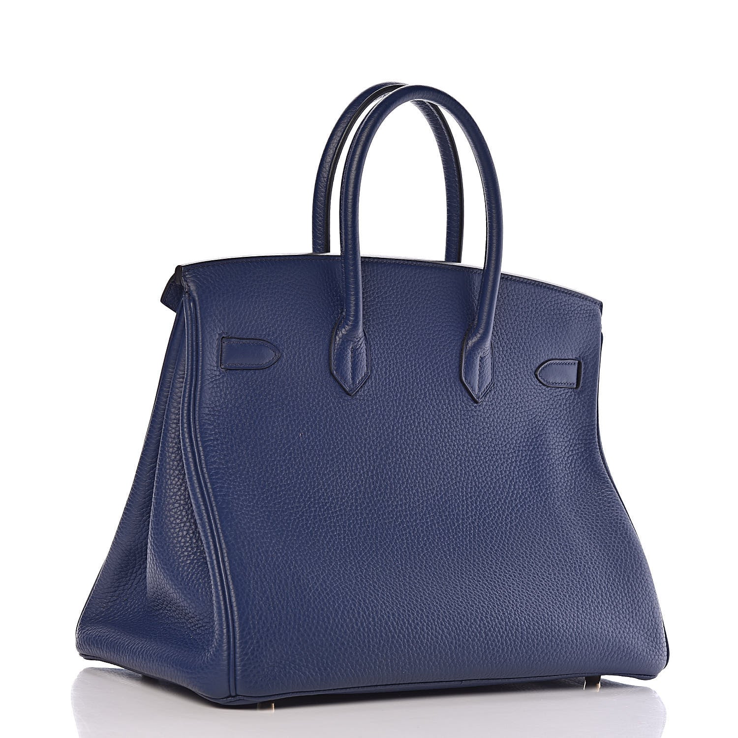 Hermes Taurillon Clemence Birkin 35 Bleu Saphir 3 of 37