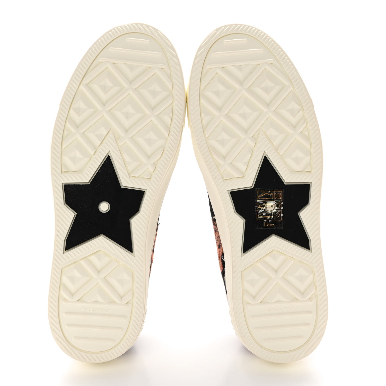 Christian Dior Canvas Jardin Botanique Embroidered Womens Walk'N'Dior Low Top Sneakers 36 Black Multicolor 5 of 9