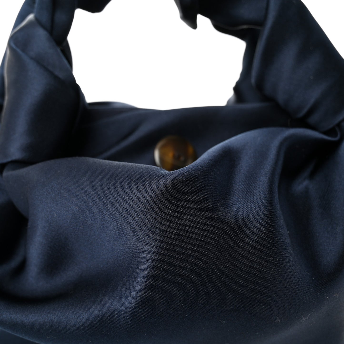 Satin Small Ascot Bag Navy
