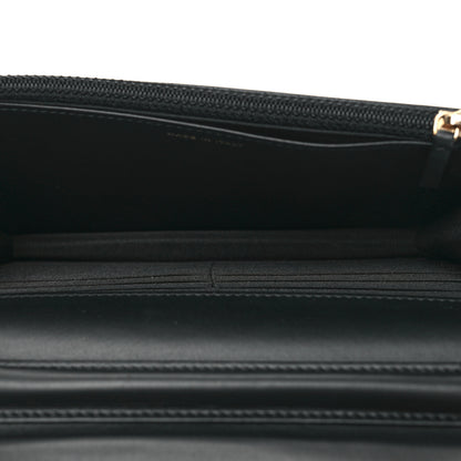 Chanel Caviar Timeless CC Wallet on Chain WOC Black 5 of 11