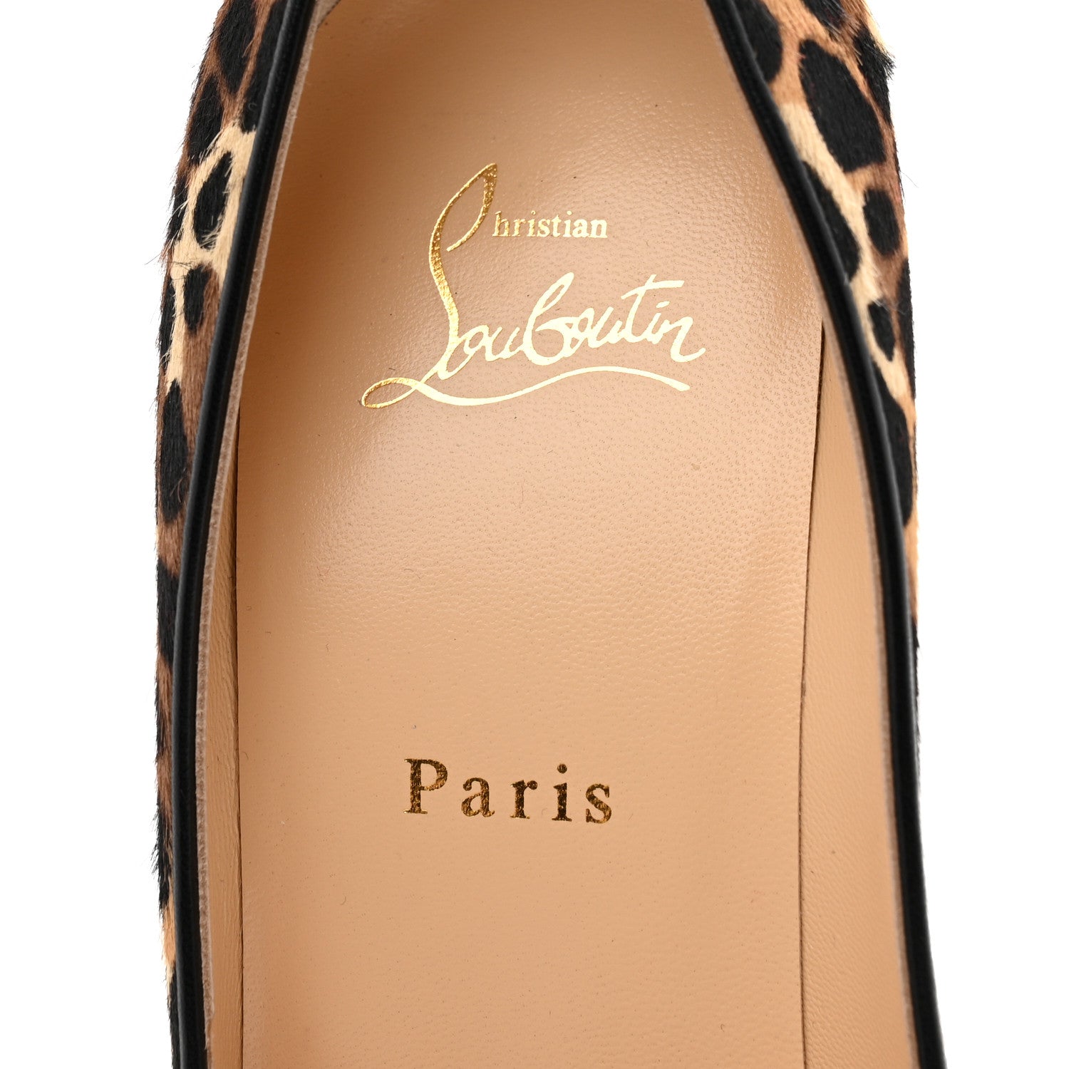 Christian Louboutin Pony Madagascar Kid Kate 100 Pumps 40 Brown Black 8 of 9