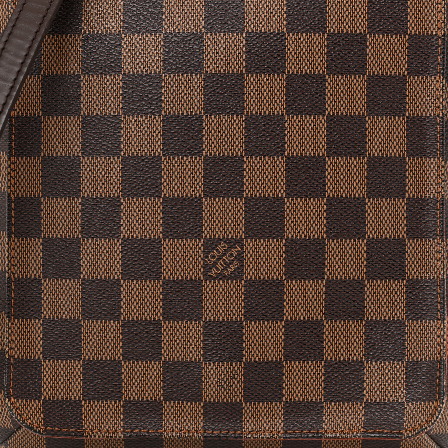 Damier Ebene Musette Salsa Long Strap