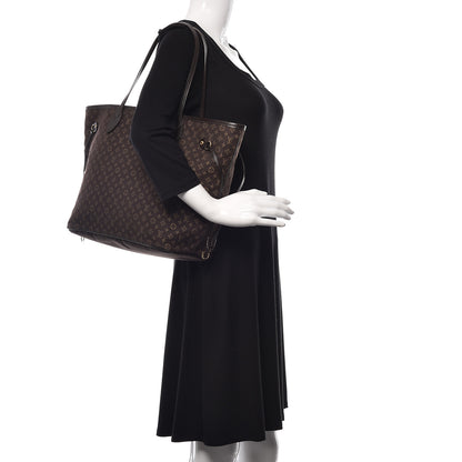 Louis Vuitton Monogram Idylle Neverfull MM Fusain 2 of 12