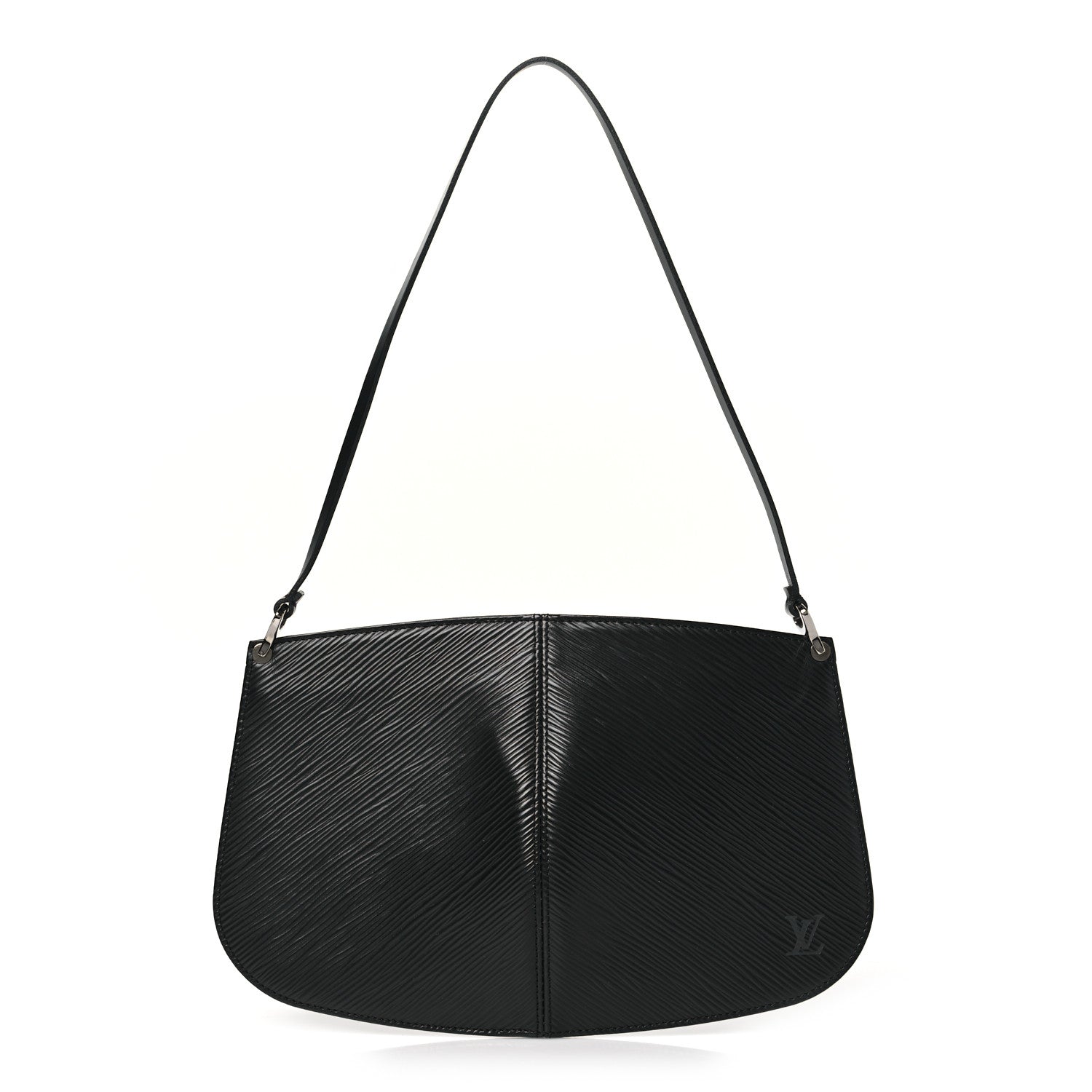 Louis Vuitton Epi Demi Lune Pochette Black 1 of 9