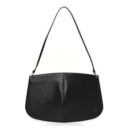 Louis Vuitton Epi Demi Lune Pochette Black 1 of 9