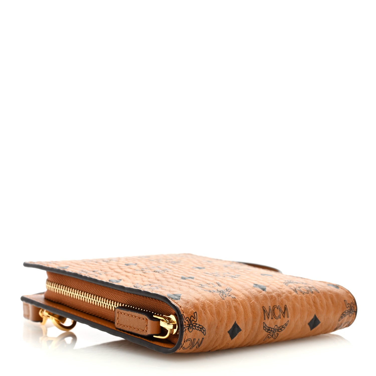 MCM Visetos Lanyard Cognac 4 of 8