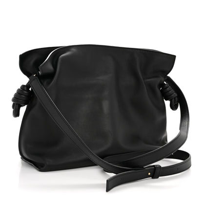 Loewe Calfskin Small Flamenco Knot Bag Black 3 of 11