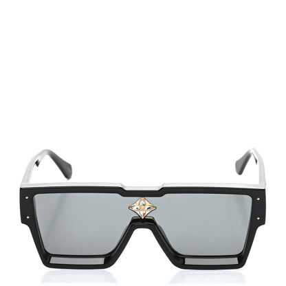 Louis Vuitton Acetate Swarovski Crystal Cyclone Sunglasses Z1578W Black 2 of 8
