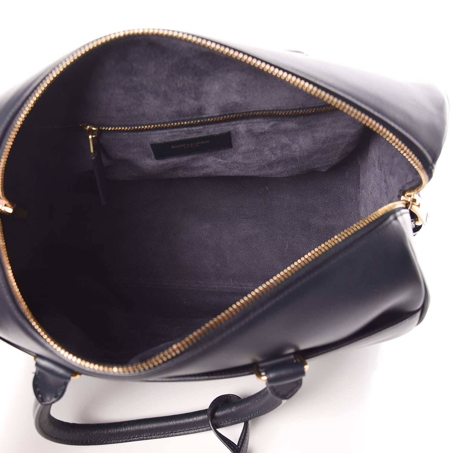 Saint Laurent Calfskin Classic Duffle 6 Marine 5 of 8