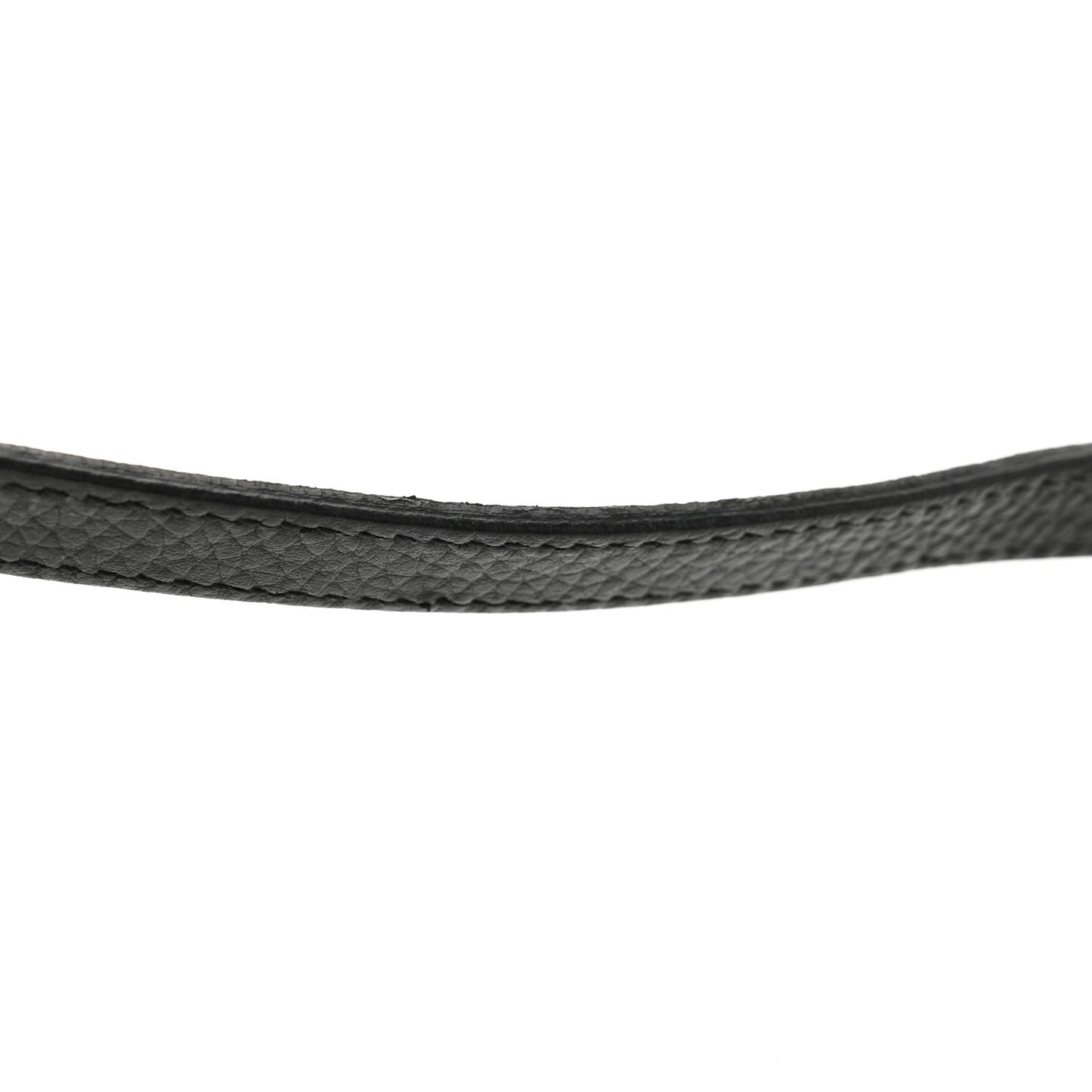 Pebbled Calfskin Small Soho Disco Bag Black