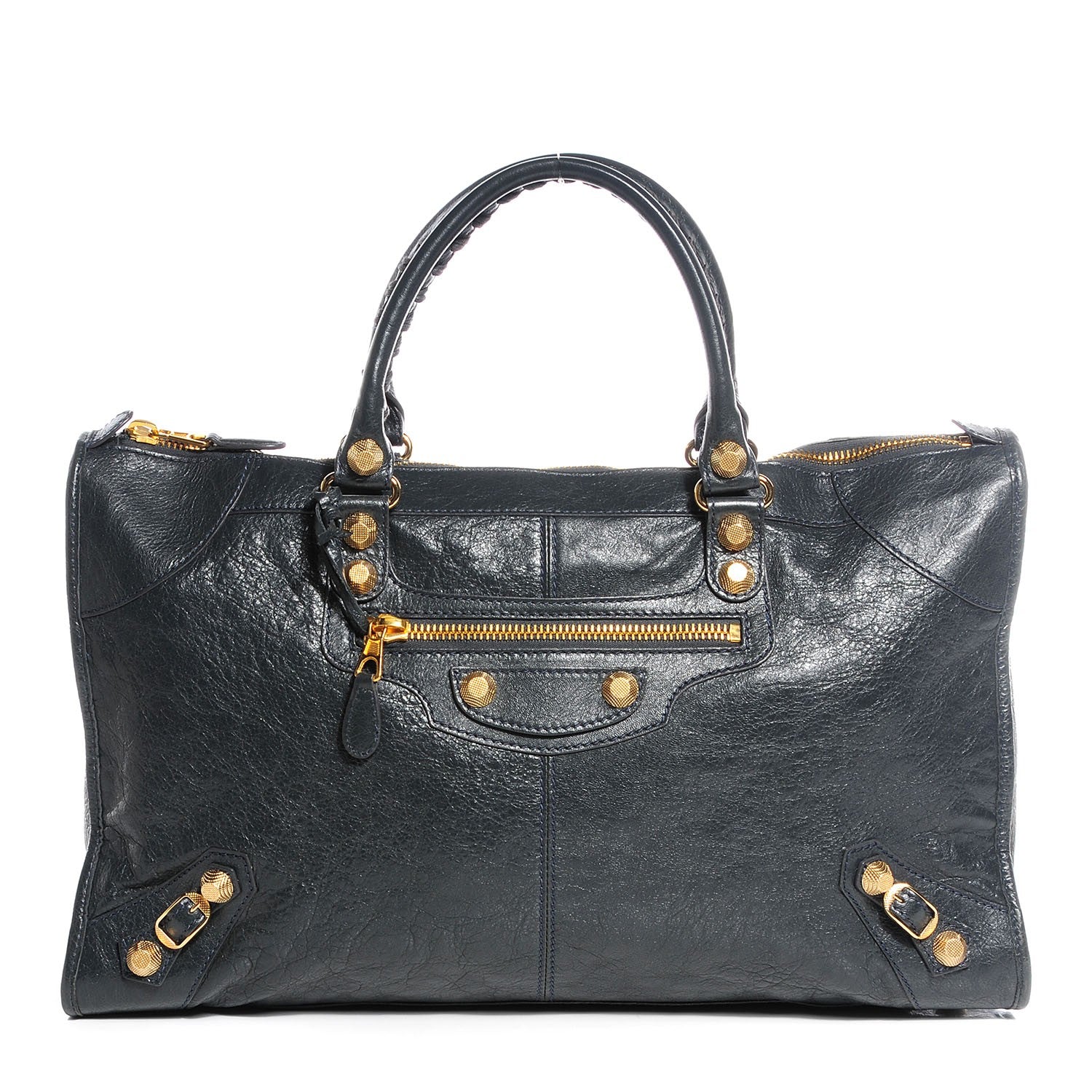 Balenciaga Agneau Giant 12 Gold Hardware Work Anthracite 1 of 15