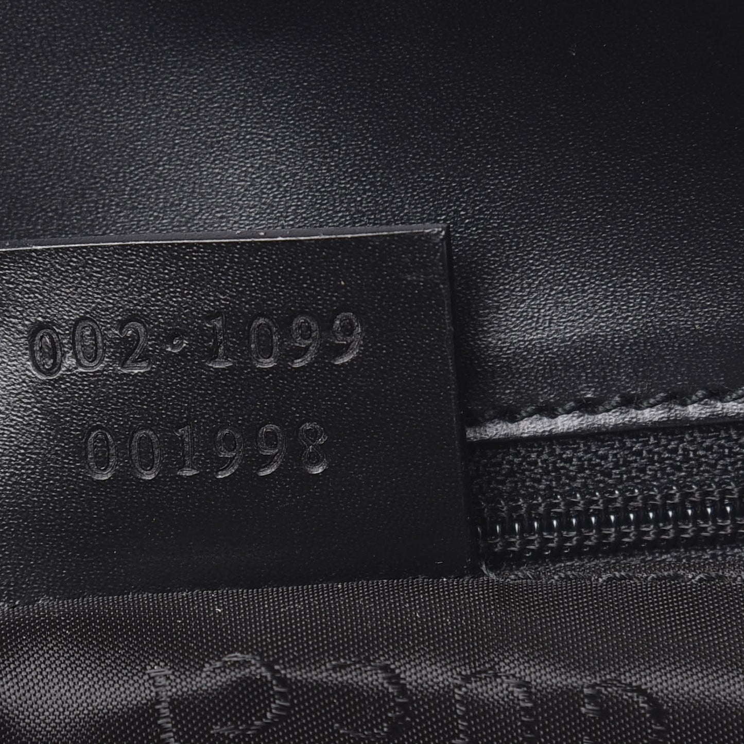Monogram Shoulder Bag Black