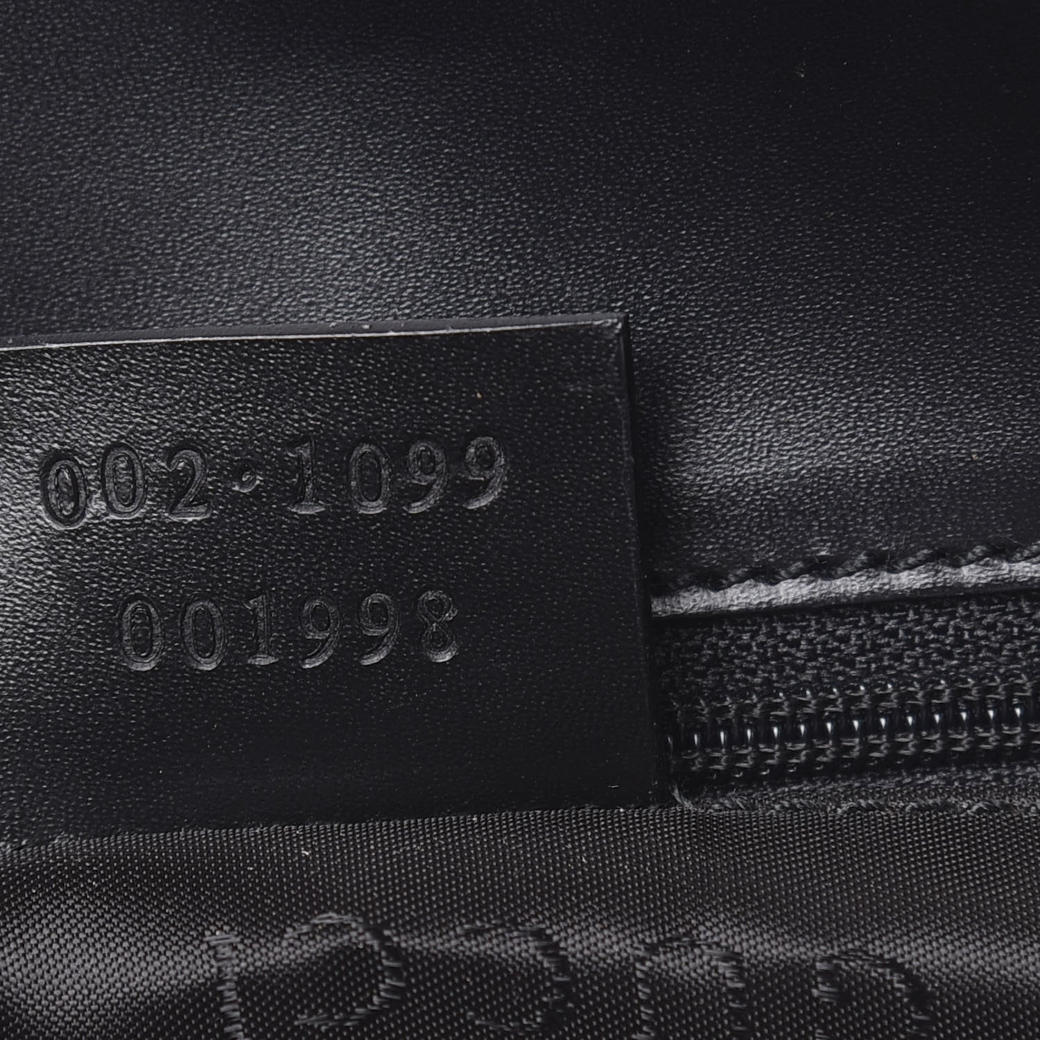 Gucci Monogram Shoulder Bag Black 7 of 10