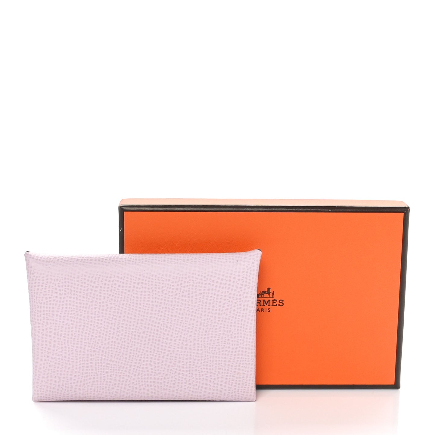 Epsom Calvi Duo Card Case Mauve Pale