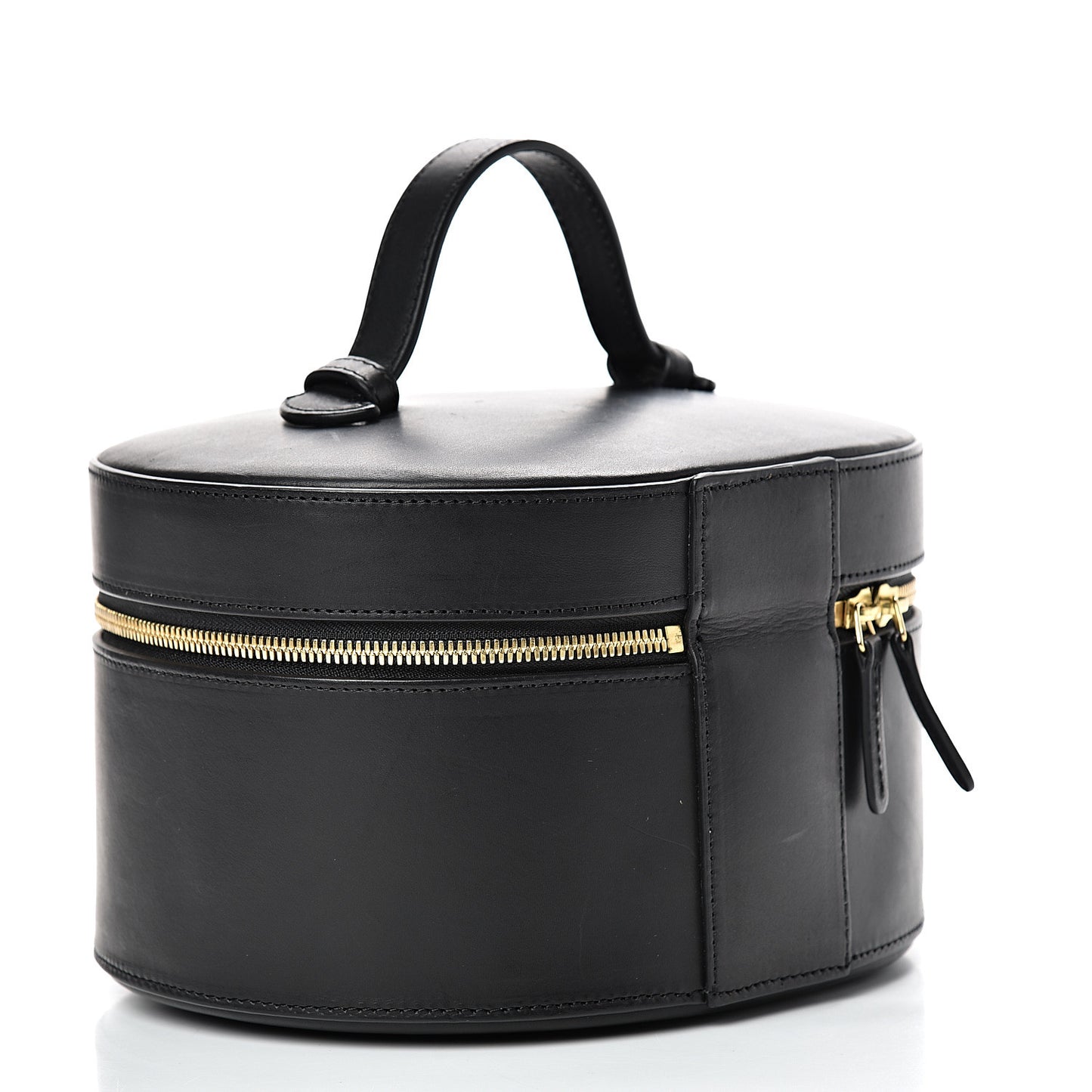 Vegetable Tanned Train Case Black