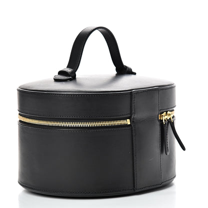 Mansur Gavriel Vegetable Tanned Train Case Black 2 of 16
