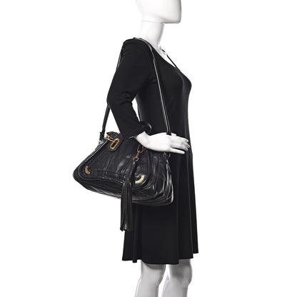 Chloe Calfskin Large Paraty Tassel Black 2 of 9