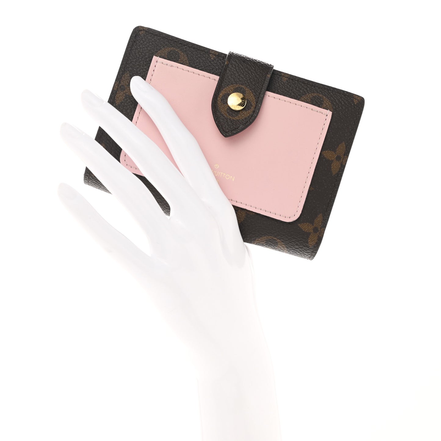 Monogram Juliette Wallet Rose Ballerine