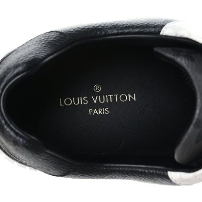 Louis Vuitton Calfskin Monogram Mens Run Away Sneakers 7 Gray 7 of 8