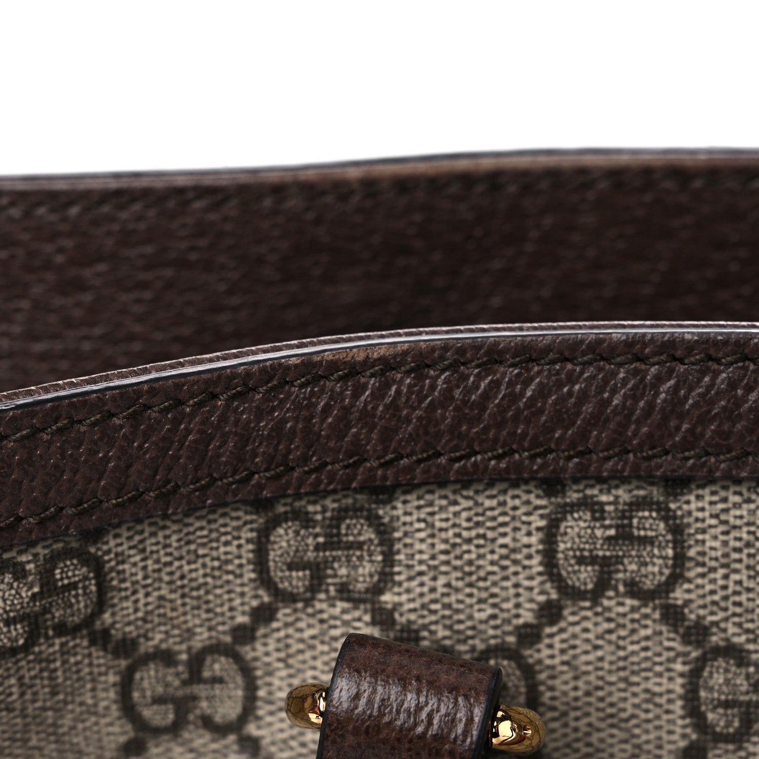 Gucci GG Supreme Monogram Medium Ophidia Shopping Tote Brown 20 of 20