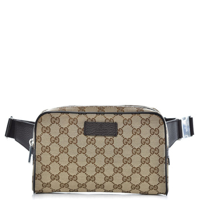 Gucci Monogram Belt Bag Dark Brown 1 of 8