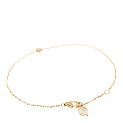 Cartier 18K Yellow Gold Diamond XS D'Amour Bracelet 2 of 4