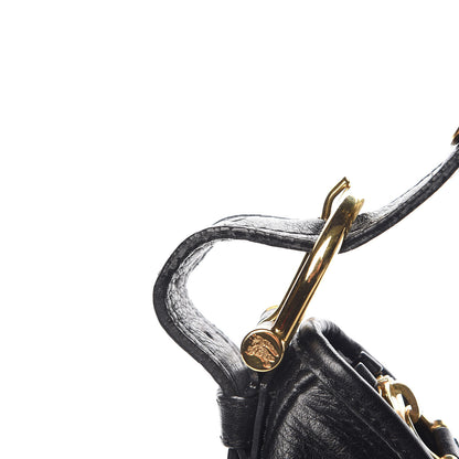 Burberry Calfskin Small Malika Hobo Black 8 of 11