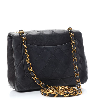 Chanel Lambskin Quilted Mini Square Flap Black 3 of 11