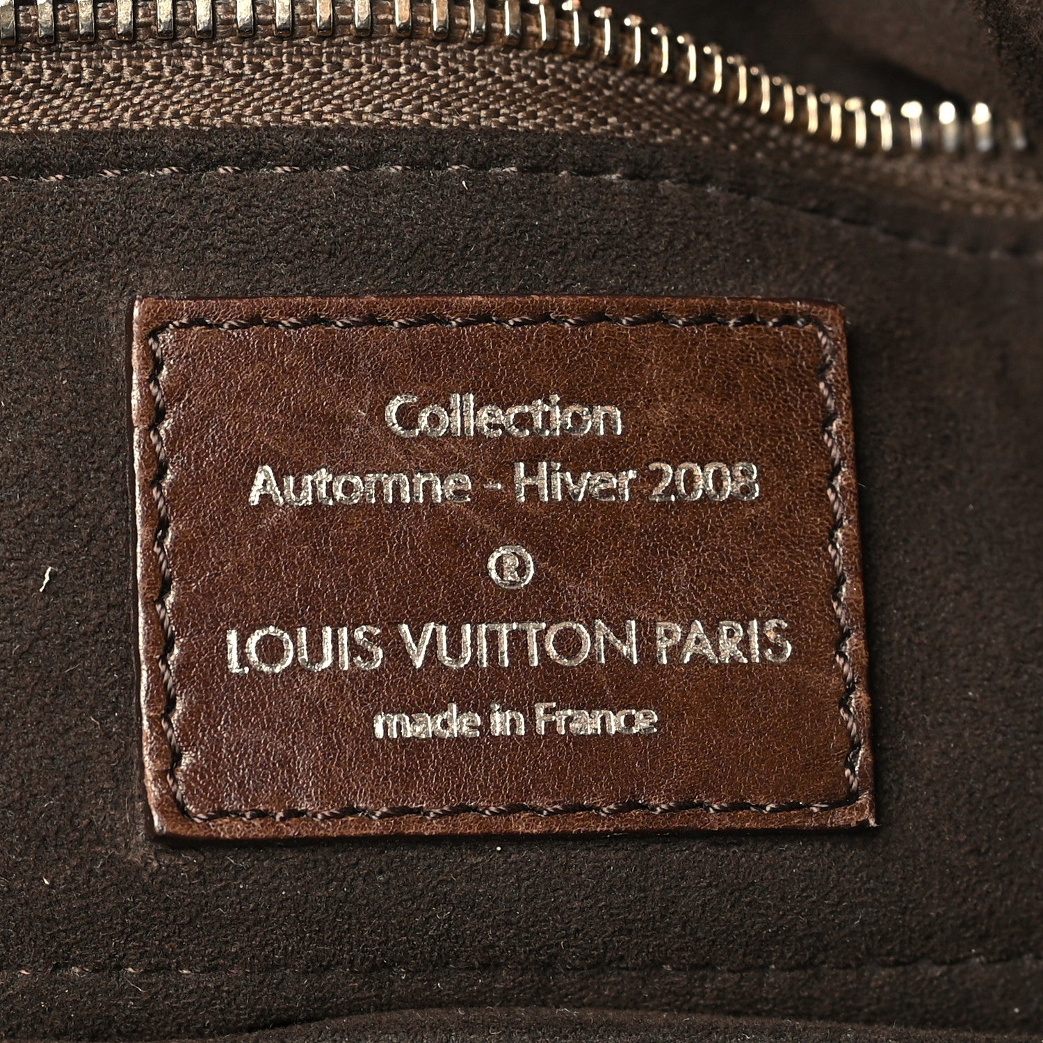 Louis Vuitton Monogram Paris Souple Whisper PM Chocolate 6 of 8